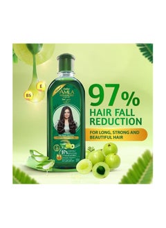 Dabur Amla Advanced Hair Oil 270 ml | With 97% Hair Fall Reduction for Long, Strong & Beautiful Hair | Infused Amla, Aloe Vera Vitamin B5  - Image 2