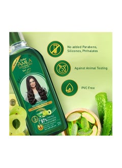 Dabur Amla Advanced Hair Oil 270 ml | With 97% Hair Fall Reduction for Long, Strong & Beautiful Hair | Infused Amla, Aloe Vera Vitamin B5  - Image 5