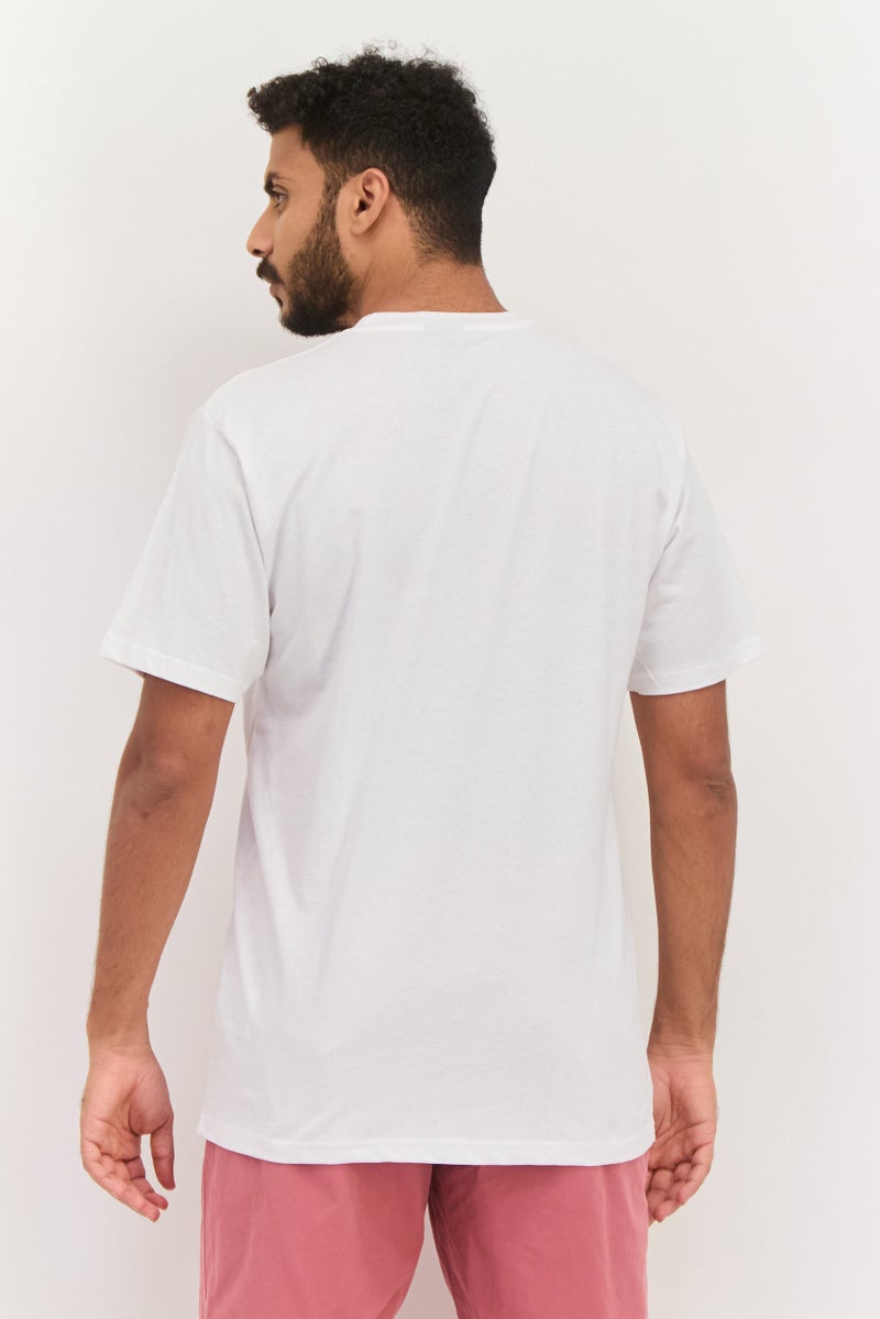 GOOD FOR NOTHING Men 2 Pieces Crew Neck Short Sleeve Brand Logo T-Shirt, Multicolor - Image 3