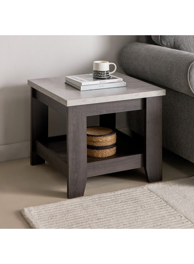 Home Box طاولة جانبية خشبية سكاى 60 × 50 × 60 سم - Image 1