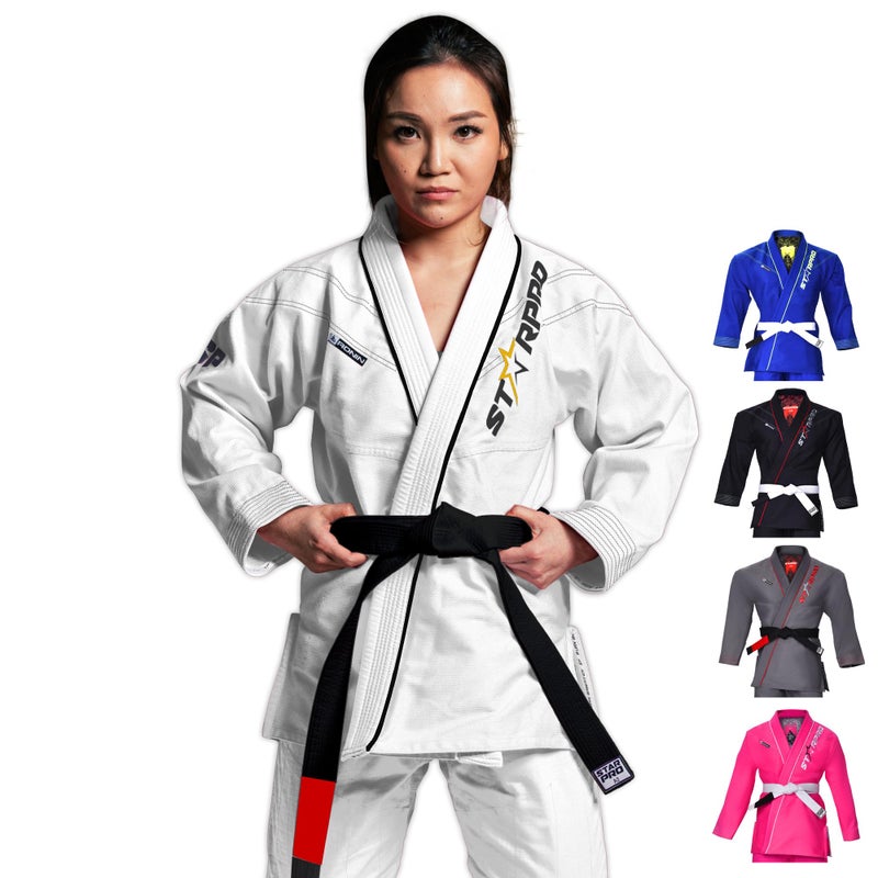 Starpro Brazilian Jiu Jitsu Gi Lightweight Preshrunk BJJ Gi for Men Women - Image 2
