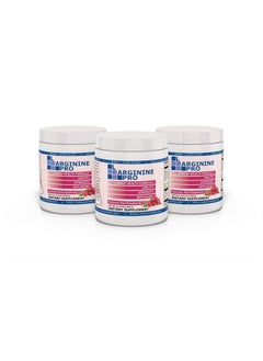 , L-arginine Supplement - 5,500mg of L-arginine Plus 1,100mg L-Citrulline (Raspberry, 3 Jars)
