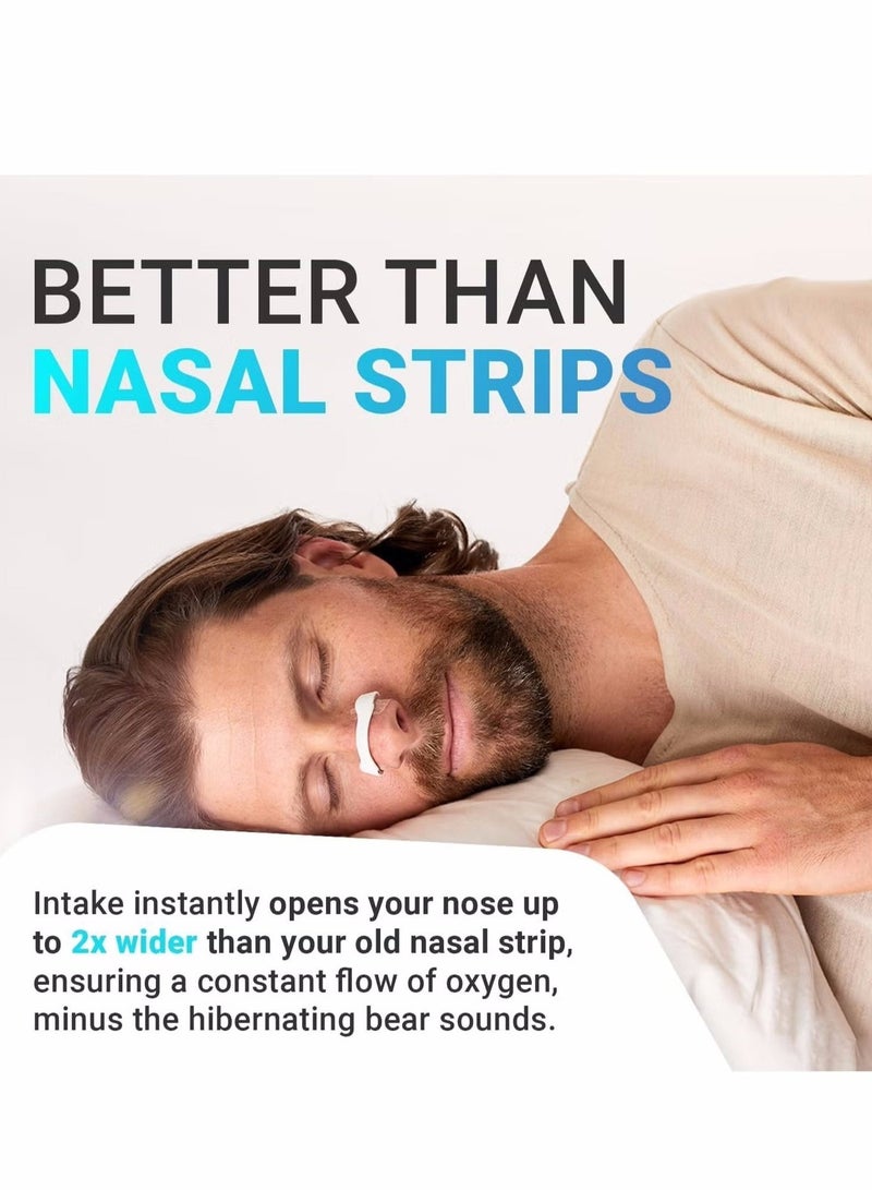 Anti-snoring Nose Patch  (30 pairs,white) - Boost Oxygen Intake, Reduce Snoring, Improve Sleep Quality - Sweat Resistant, Skin Safe Nasal Strips - Image 3