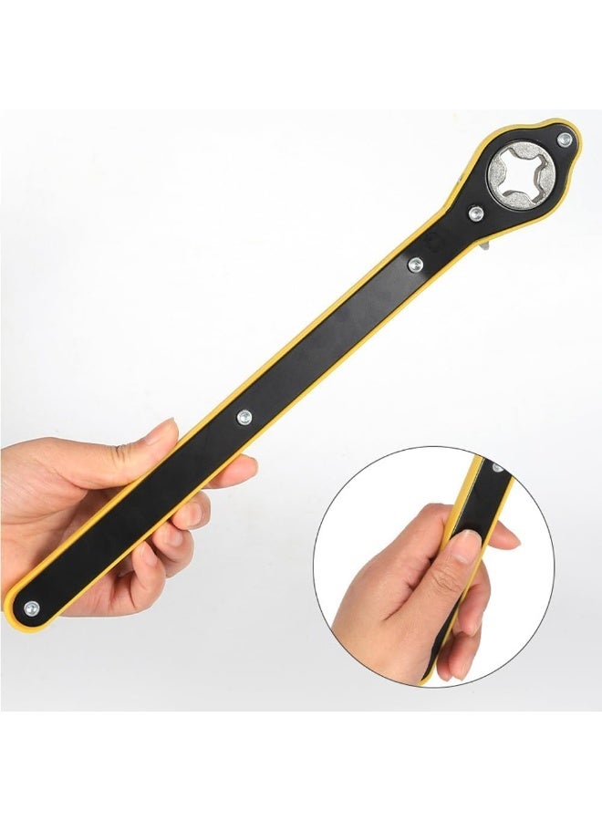 Effort-Saving Wheel Wrench with Scissor Jack Handle – Durable Tool for Cars, Trucks & Motorbikes - Image 2