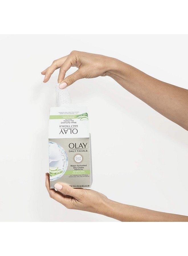 Olay Daily Gentle Clean 5In1 Water Activated Cloths 33 Count (Pack Of 3) - Image 4
