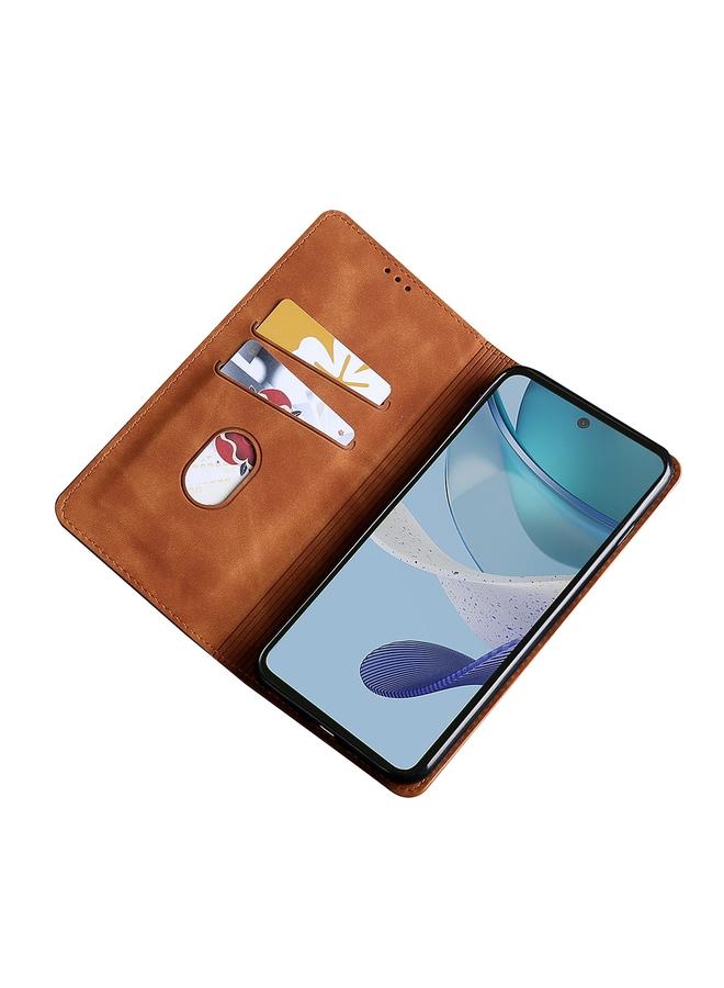 S-TOP Case For Infinix Note 30 5G Skin Feel Magnetic Leather Phone Case - Image 3