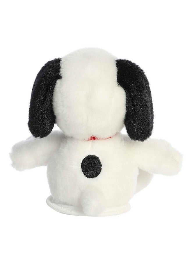 AURORA أورورا® تميمة الفول السوداني® شيروكين™ سنوبي دمية محشوة - شخصيات كلاسيكية - ذكريات دائمة - بيضاء 5 بوصات - Image 4