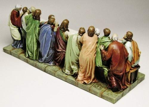 Joseph's Studio by Roman, The Last Supper Tabletop Figurine, 4.5" H x 11.25" W, Religious Decor, Easter, - Image 2