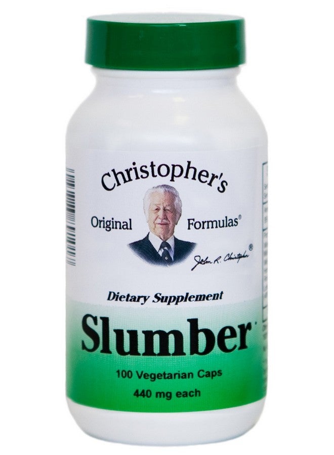 Christopher's Original Formulas Slumber Capsules, Natural Sleep Aid, 100 Veg Caps - Image 1