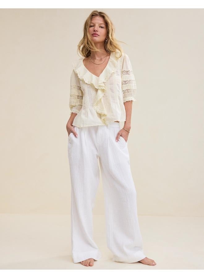 Aerie Daybreak High Waisted Trouser - Image 1