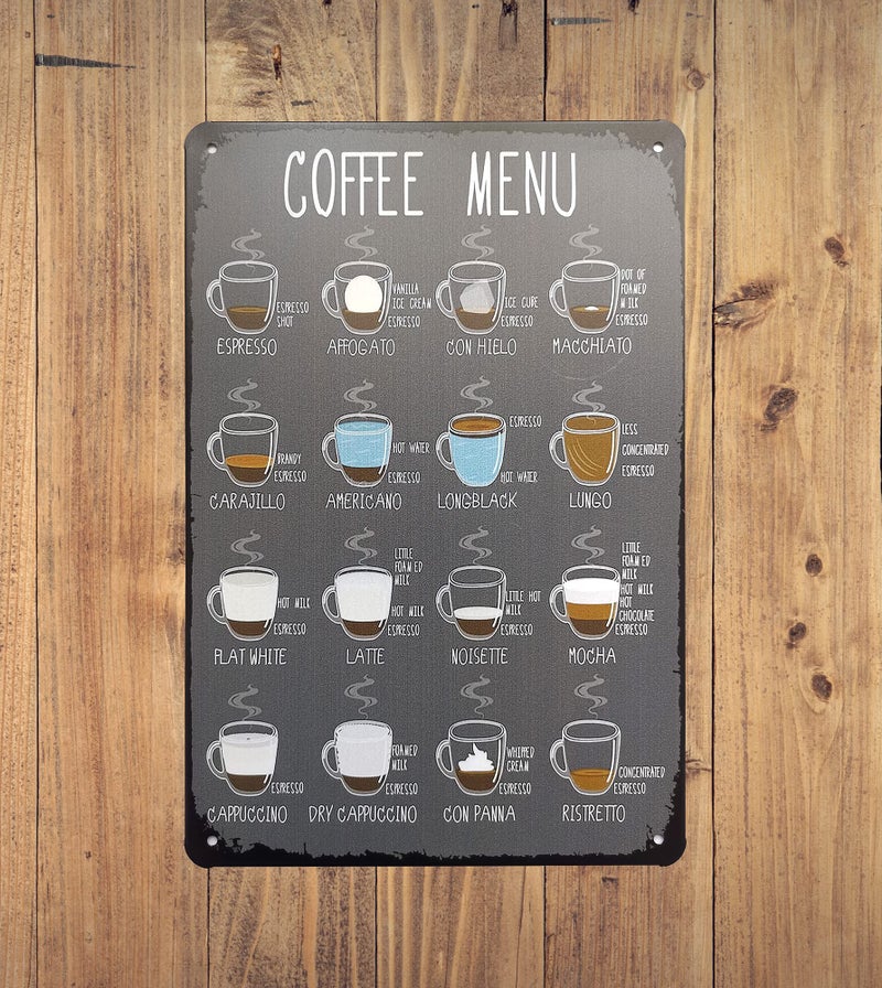 ERLOOD Coffee Bar Decor Sign - Metal Tin Signs for Kitchen, Home, Coffee Station - Image 4