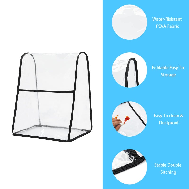 QEES Kitchen Aid Mixer Cover,Kitchen Mixer Cover Compatible with 6-8 Quarts Kitchen Aid Hamilton Stand Mixer,Cover For Kitchen Aid Mixer,Kitchen Mixer Covers.Kitchen Aid Mixer Assecories - Image 3