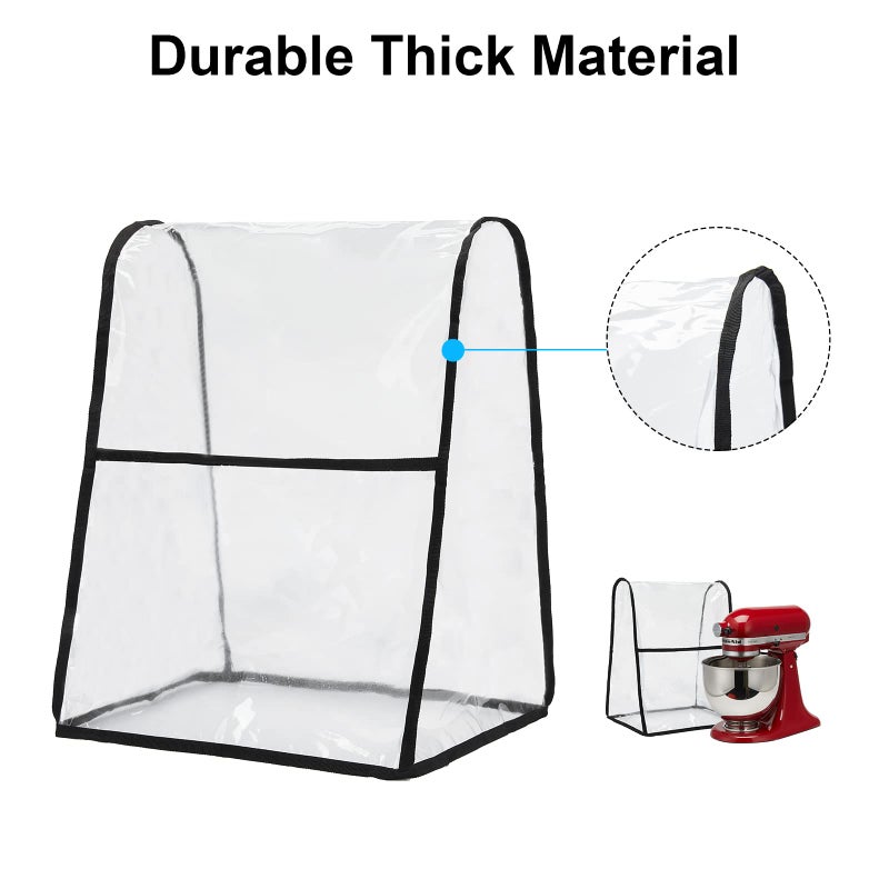 QEES Kitchen Aid Mixer Cover,Kitchen Mixer Cover Compatible with 6-8 Quarts Kitchen Aid Hamilton Stand Mixer,Cover For Kitchen Aid Mixer,Kitchen Mixer Covers.Kitchen Aid Mixer Assecories - Image 4