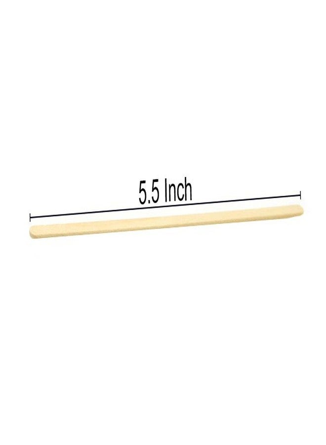 Crazy Sutra Naturra by Crazy Sutra Eco-Friendly Biodegradable Disposable Wooden Stirrer Sticks 5.5 inches Pack of 200pc for Birthdays, Parties, Travel Great for Parties, Picnics and Events - Image 2