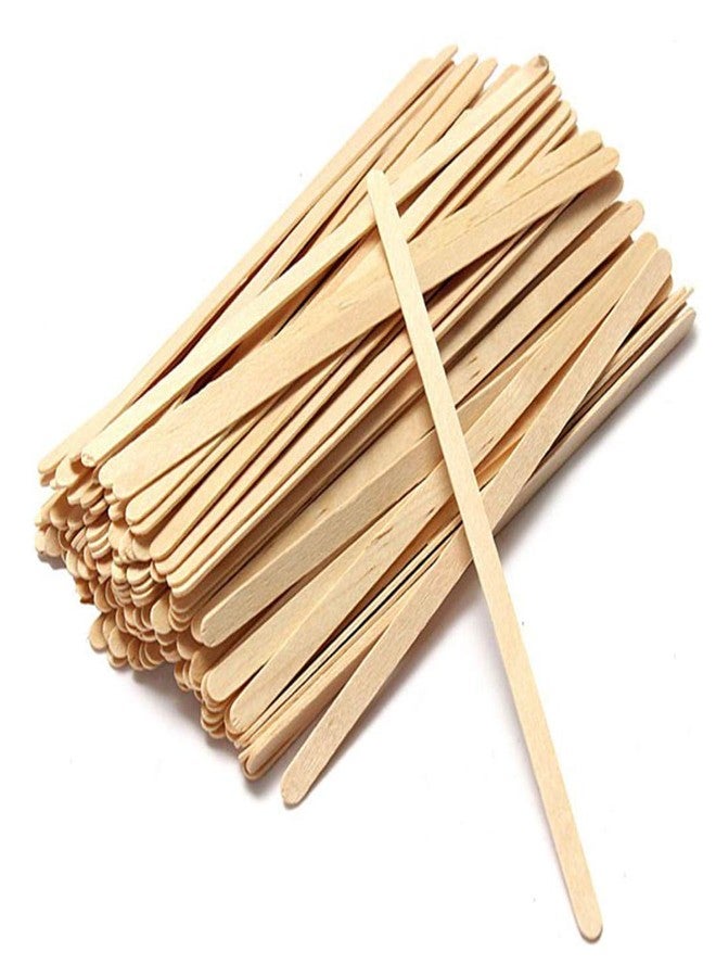 Crazy Sutra Naturra by Crazy Sutra Eco-Friendly Biodegradable Disposable Wooden Stirrer Sticks 5.5 inches Pack of 200pc for Birthdays, Parties, Travel Great for Parties, Picnics and Events - Image 1