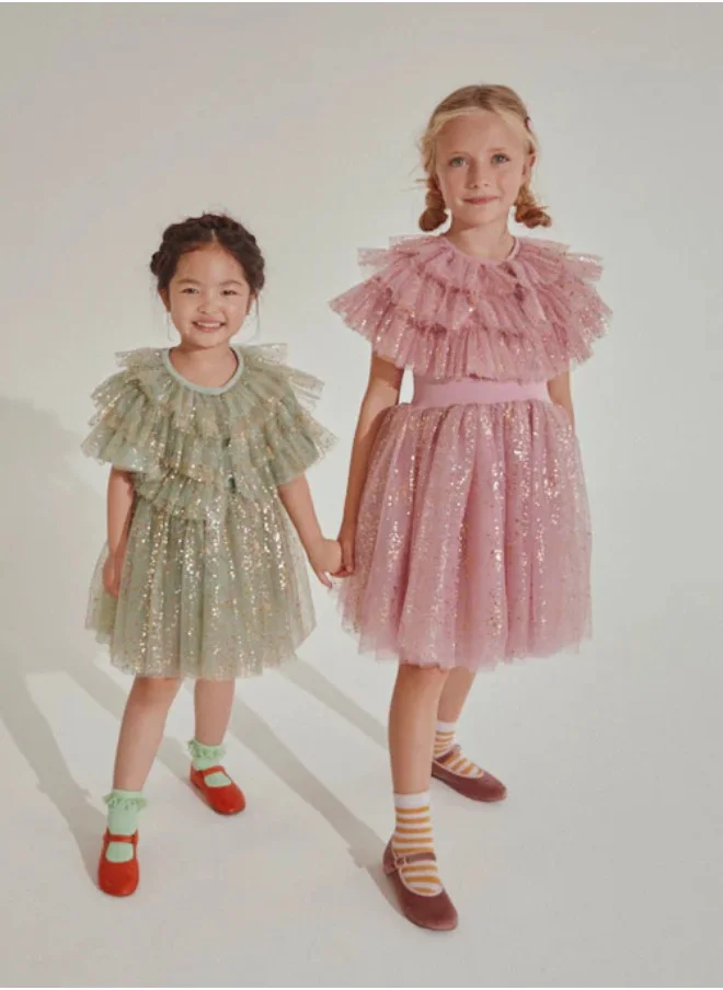 Bob & Blossom Rose Sparkle Dress