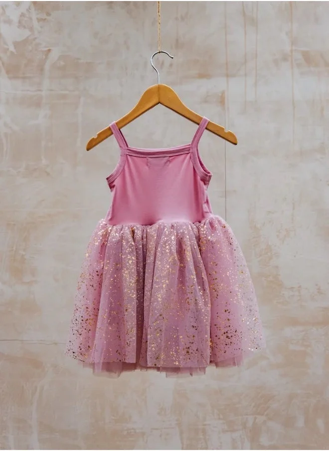 Bob & Blossom Rose Sparkle Dress