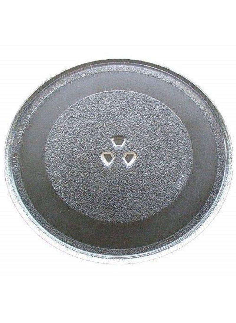AV - AV MICROWAVE GLASS TURNTABLE PLATE/MICROWAVE ROTATION PLATE/TURNTABLE GLASS TRAY ONLY COMPATIBLE FOR MORPHY RICHARDS 20 L (SOLO, GRILL) (DIAMETER: 245 MM, 9.5 INCH) (NOT FOR SAMSUNG MICROWAVE) - Image 1