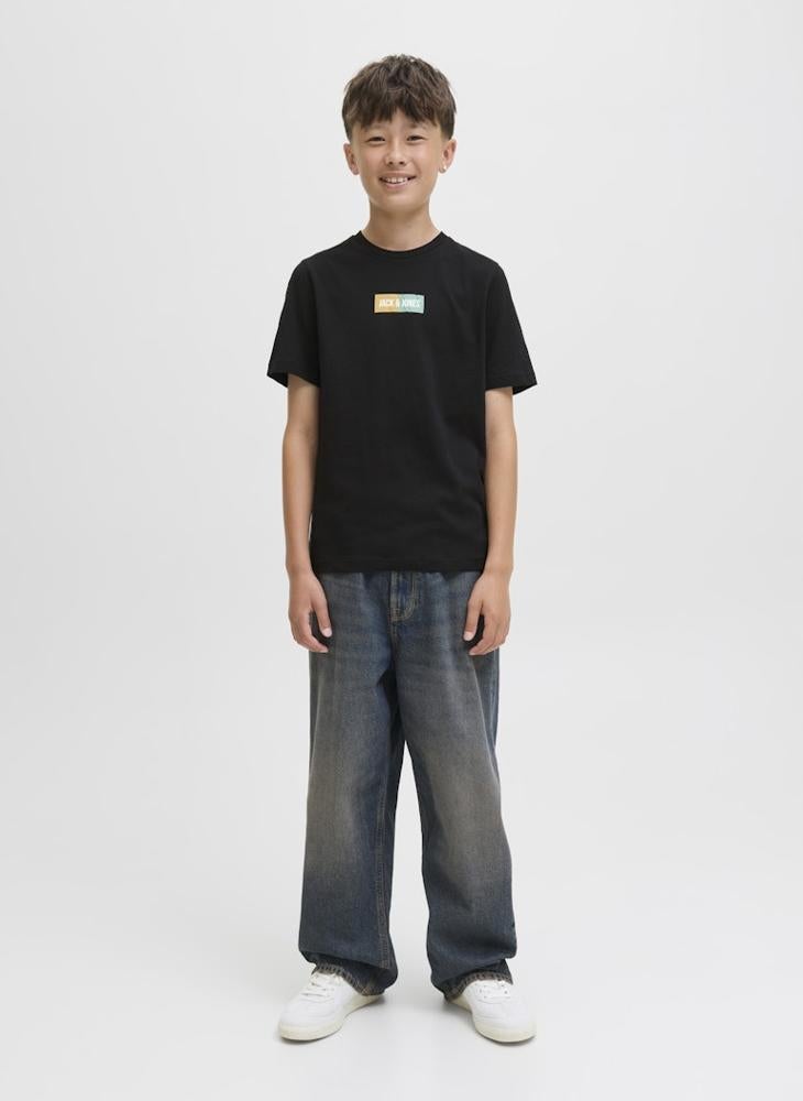 Jack & Jones Junior Kids JjpanCrew Neck T-Shirt - Image 4