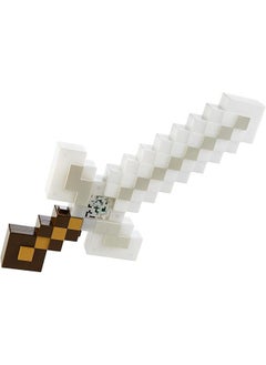 Glowing toy adventure sword with authentic Minecraft light and sound effects, toys for ages 6 and up