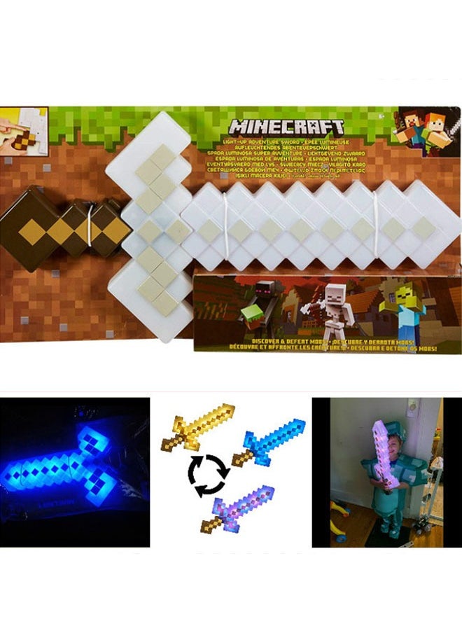 General - Glowing toy adventure sword with authentic Minecraft light and sound effects, toys for ages 6 and up - Image 1