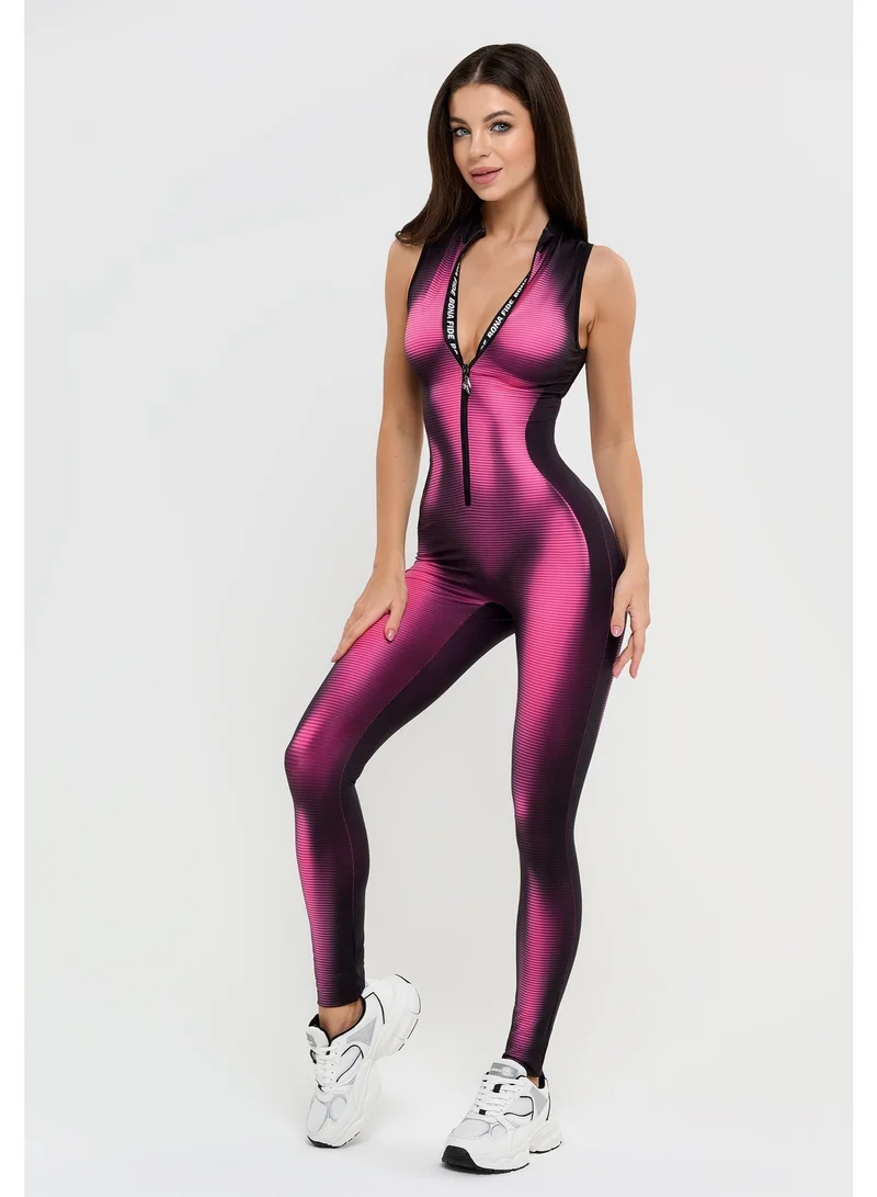 Bona Fide Halter Naked Bona Fide One Piece Workout Jumpsuits for Women - Athletic Romper Jumpsuit with Tummy Control and Lifting for Yoga, Gym for Women | Best Price UAE