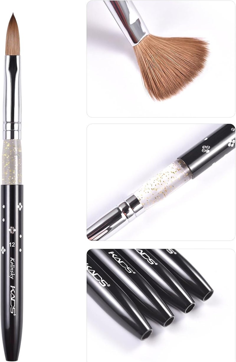KADS Kolinsky Sable Nail Brush Size 12