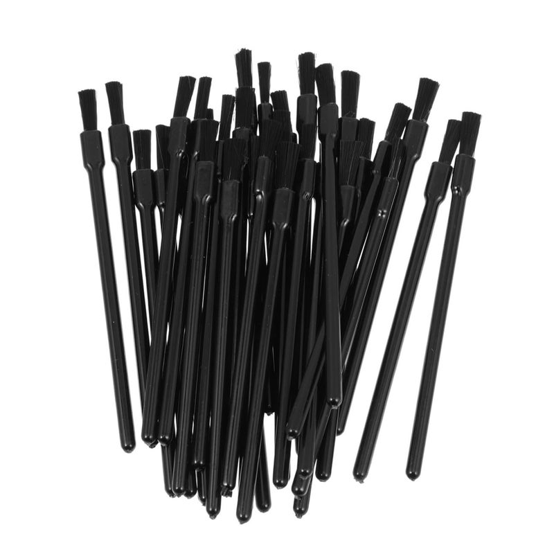 100pcs Disposable Lipstick Brushes Plastic Lip Gloss Applicator Tools Mini Portable Lipstick Gloss Wands for Professional Makeup and Travel Use - Image 1