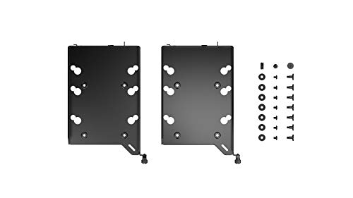 Fractal Design HDD Drive Tray Kit - Type B, Black, Dual Pack - Image 3