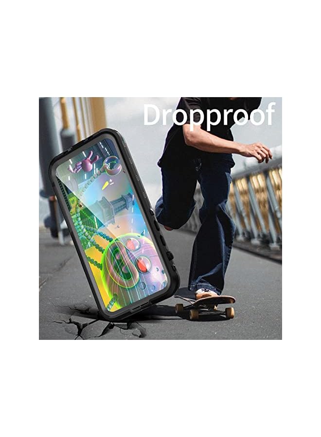 Motim iPhone 14 Pro Max Waterproof Phone Case, with Built-in Screen Protector and Camera Protector, Heavy Duty Protective Shockproof Cover - Image 3