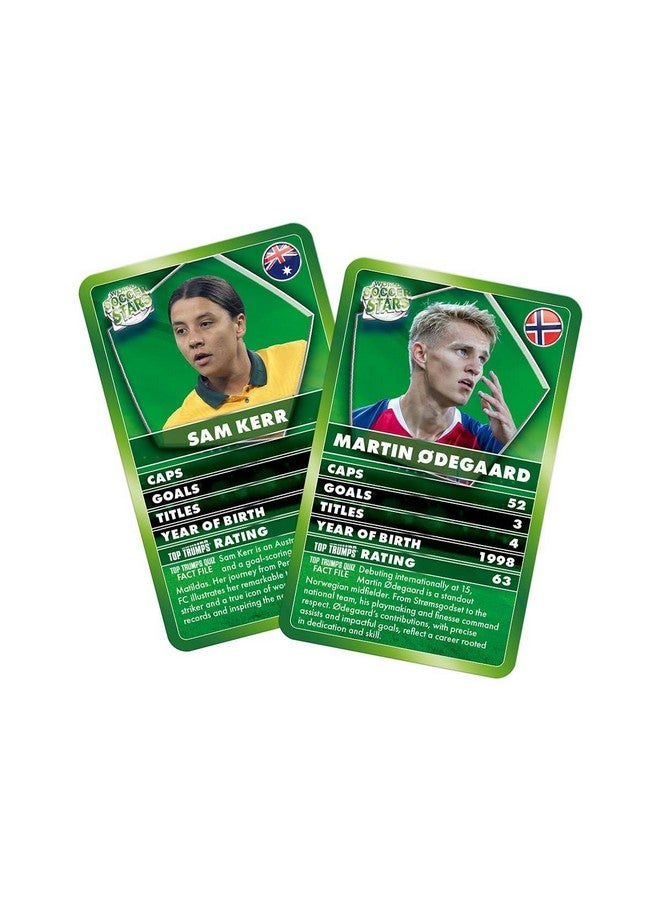 Top Trumps Top Trumps Card Game World Soccer Stars - Family Games for Kids and Adults - Learning Games - Kids Card Games for 2 Players and More - Kid War Games - Card Wars - for 6 Plus Kids - Image 3