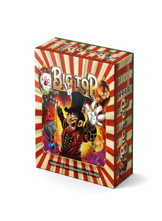 BOARD GAME TABLES.COM لعبة بيج توب - لعبة مزاد سريعة الإيقاع - من 3 إلى 4 لاعبين - مدة اللعب 40 دقيقة (بيج توب (اللعبة الأساسية)) - Image 1