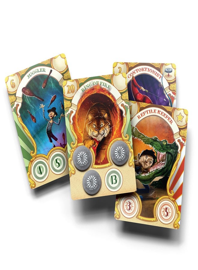 BOARD GAME TABLES.COM لعبة بيج توب - لعبة مزاد سريعة الإيقاع - من 3 إلى 4 لاعبين - مدة اللعب 40 دقيقة (بيج توب (اللعبة الأساسية)) - Image 3