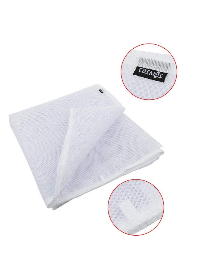 سي ام شبكة أمان للأطفال من CM، شبكة حماية للشرفة، شبكة حماية للسلالم، درابزين شبكي، واقي أمان مع أربطة سحابية لحماية ألعاب الحيوانات الأليفة والرضع من السقوط، للاستخدام الداخلي والخارجي - Image 2