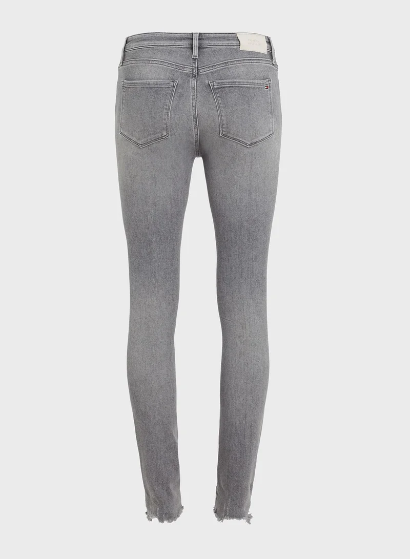 TOMMY HILFIGER High Waist Skinny Jeans