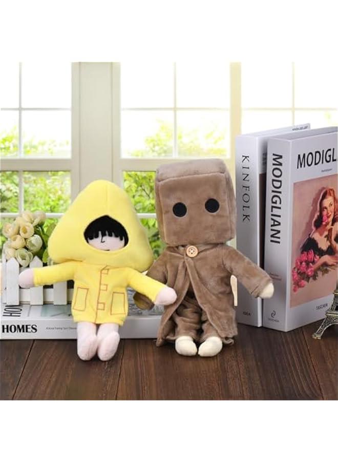 Little Nightmares Plush, Six & Mono Stuffed Plush Doll, 11.8 inch Plush Toy for Game Fans  - Image 3