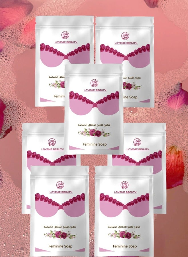 LOVEME 7 Pieces Sensitive Area Brightening Soap - Image 1