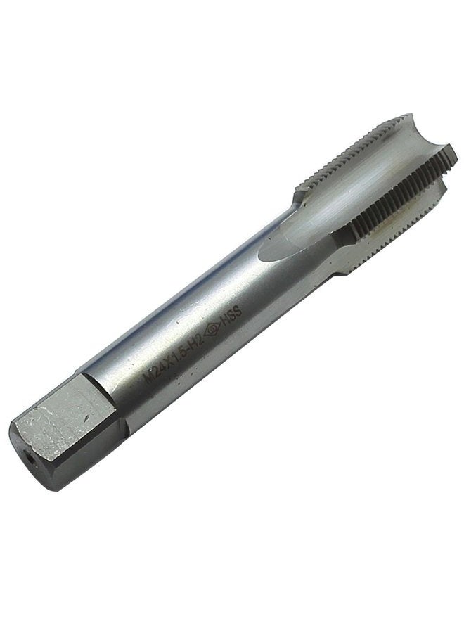 Yodaoke 24mm 24 x 1.5 HSS Metric Tap Right Hand Thread M24 x 1.5mm Pitch - Image 1