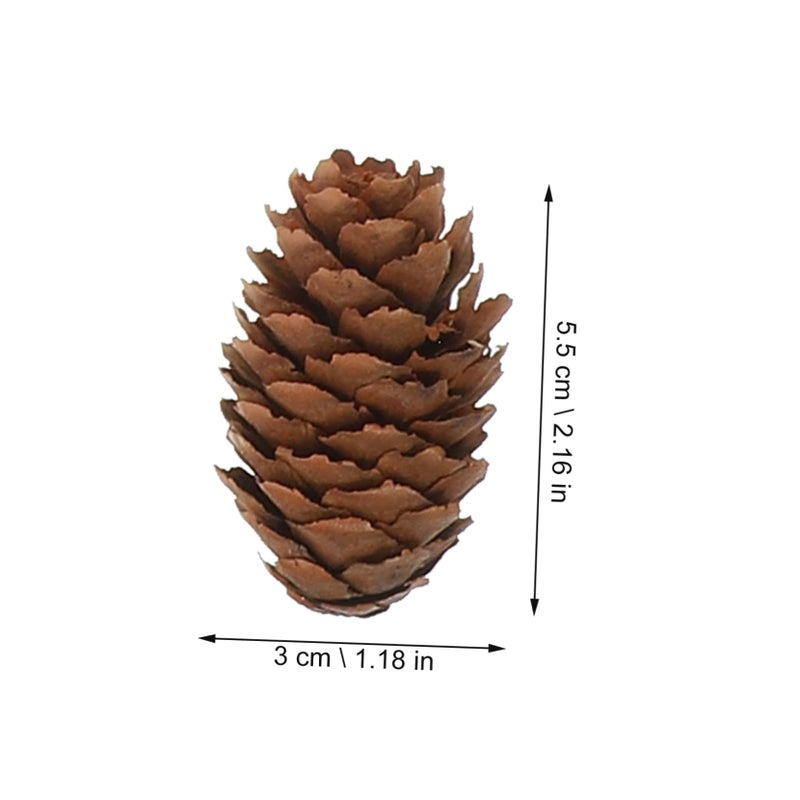 Vintage Pine Leaf Decor Set For Food Photography Bakery Shop Background Props - Image 4