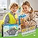 IGIVI Magnetic Tiles Road Toddler Toys Magnet Building Blocks for Kids Ages 35 48 STEM Learning Construction Toys Games Ideal Gifts for 3 Year Old Boys Girls - Image 4