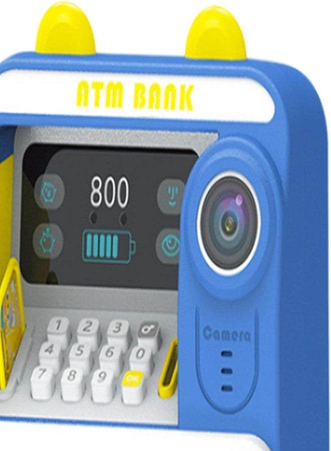 Magicwand FACE Recognition Musical Money Safe Kids Piggy Savings Bank with Personal ATM Card【Pack of 1】【Blue】 - Image 5