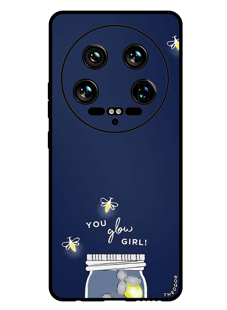 Theodor Protective Case Anti Scratch Shock Proof Bumper Cover For Xiaomi 14 Ultra You Glow Girl - Image 1