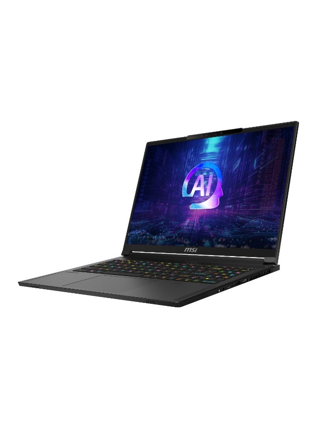 MSI Stealth A16 AI Laptop With 16-Inch QHD (2560x1600) 240Hz Display, AMD Ryzen 9-370HX Processor/32GB RAM/1TB SSD/8GB Nvidia GeForce RTX 4070 Graphics Card/Windows 11 English/Arabic Core Black english_arabic Core Black - Image 3