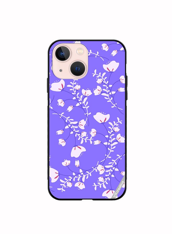 VR CREATIVE Protective Case Cover For Apple iPhone 14 Plus Flower Design Multicolour - Image 1