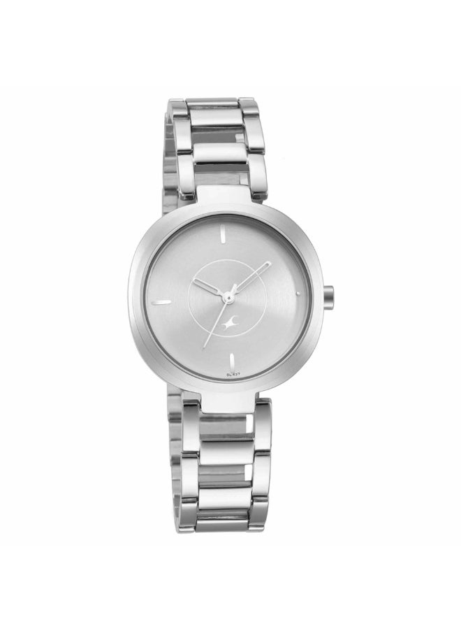 fastrack Fastrack Stunners Quartz Analog Siler Dial Metal Strap Watch for Girls  - Image 3