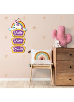 Paper Plane Design PAPER PLANE DESIGN Kids Room Decoration Wall Hanging (UNICORN)  - Image 2