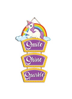 Paper Plane Design PAPER PLANE DESIGN Kids Room Decoration Wall Hanging (UNICORN)  - Image 3