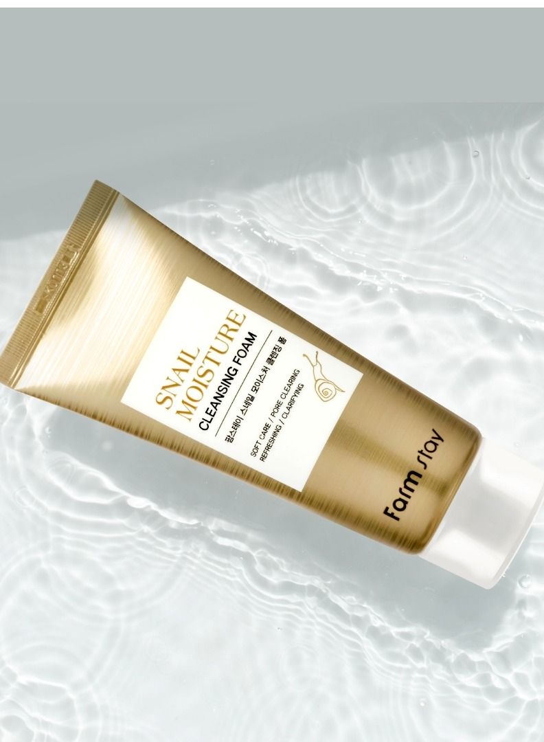 Farm Stay Snail Moisture Cleansing Foam 100ml - Image 2