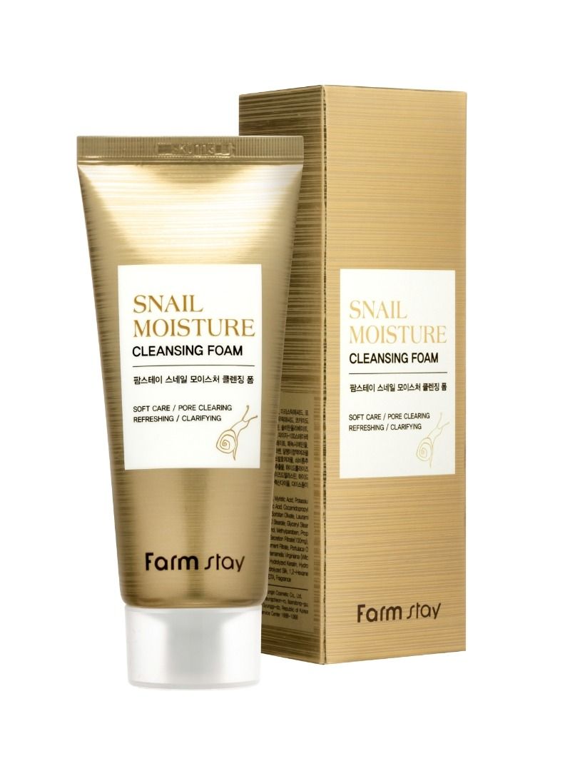 Farm Stay Snail Moisture Cleansing Foam 100ml - Image 3