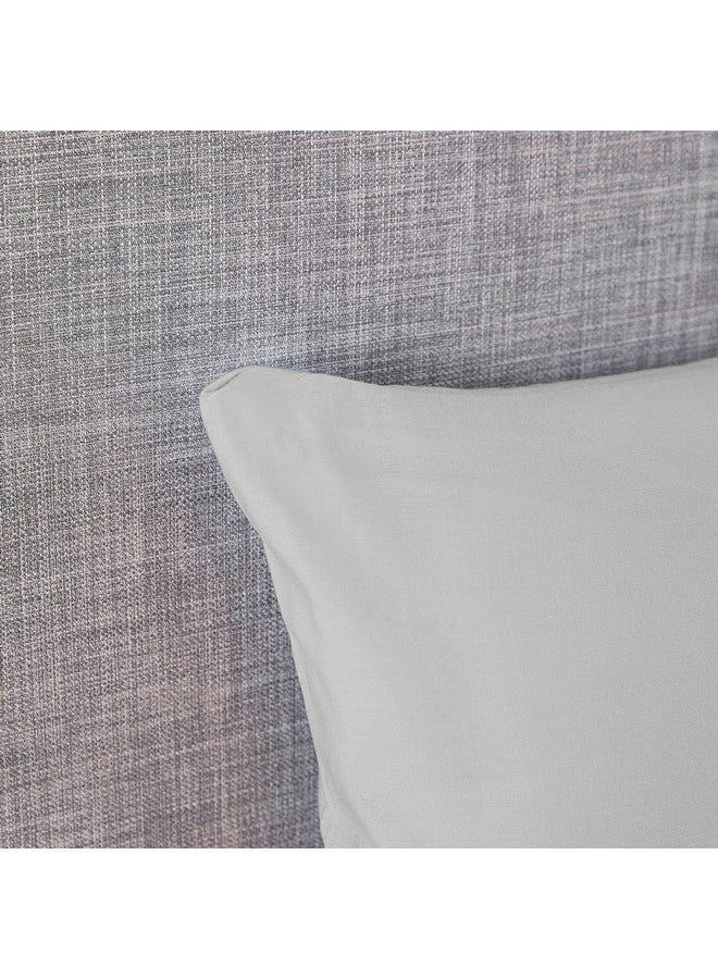 Home Box Ballina 2-Piece Solid Cotton Pillow Cover Set 75 x 50 cm  - Image 3